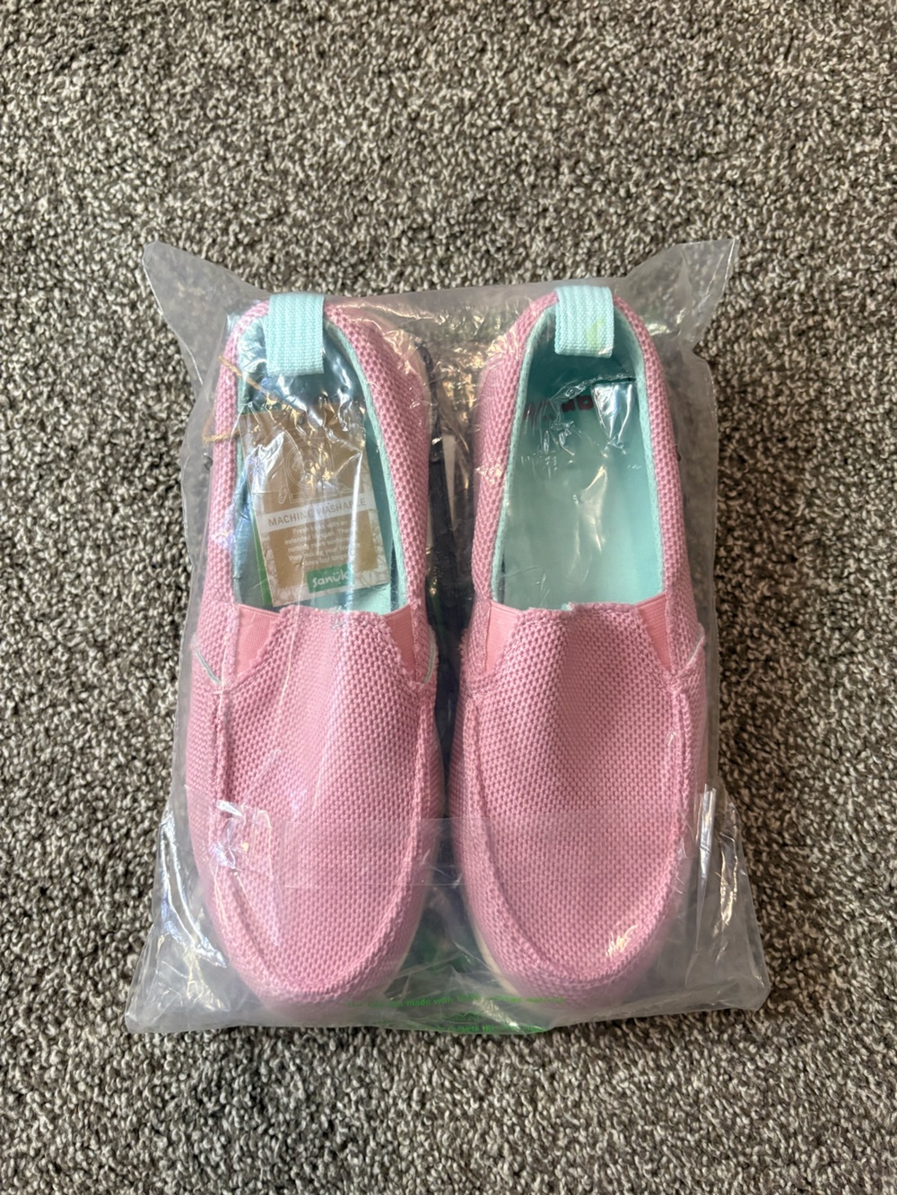 Sanuk pink Slip-On shoes